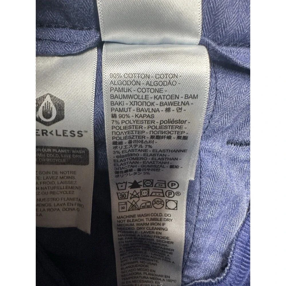 Levi’s Chino Corduroy Pants Mens 36x32 Blue Slacks Standard Taper